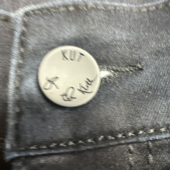 Kut from the Cloth Natalie High Rise Bootcut Jeans Dark Blue Wash Size 6 - Picture 7 of 16